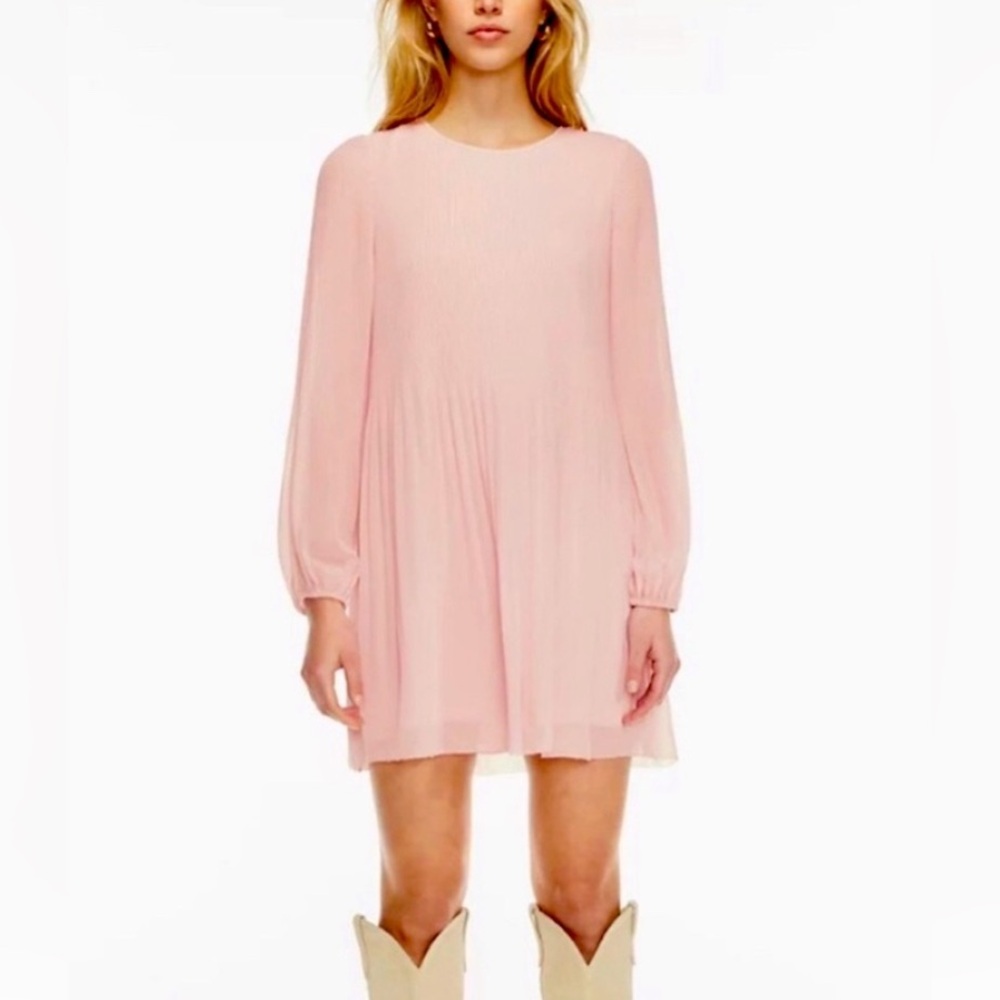 Wilfred Soft Pink Pleated Top